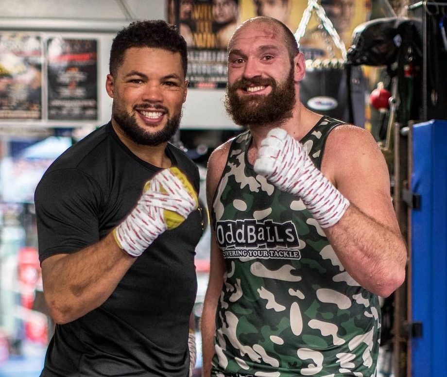 Joe Joyce and Tyson Fury