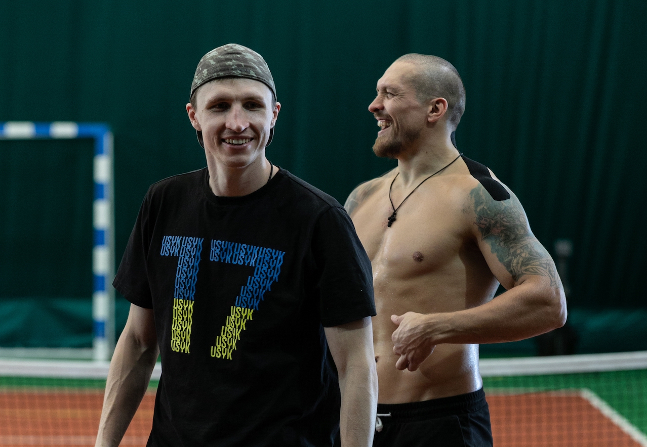 Sergey Lapin en Alexander Usik. Foto - K2 Promotions