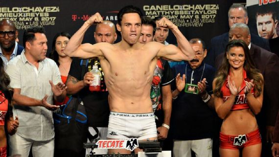 Concern from Canelo Alvarez's camp about Julio Cesar Chavez Jr.'s ability to make weight for their highly anticipated bout led to a contract stipulation that the fighters hold a secret weigh-in minutes before the official weigh-in