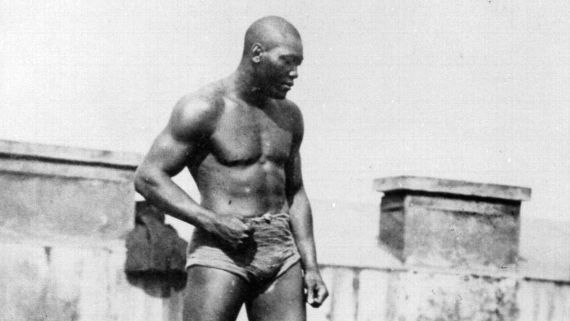 The first black heavyweight champion Jack Johnson
