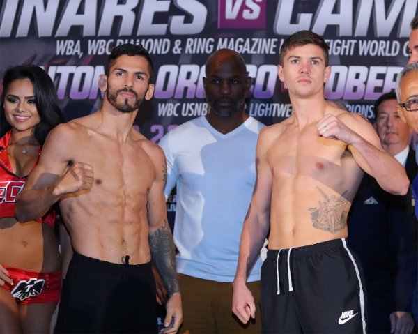 Jorge Linares and Luke Campbell