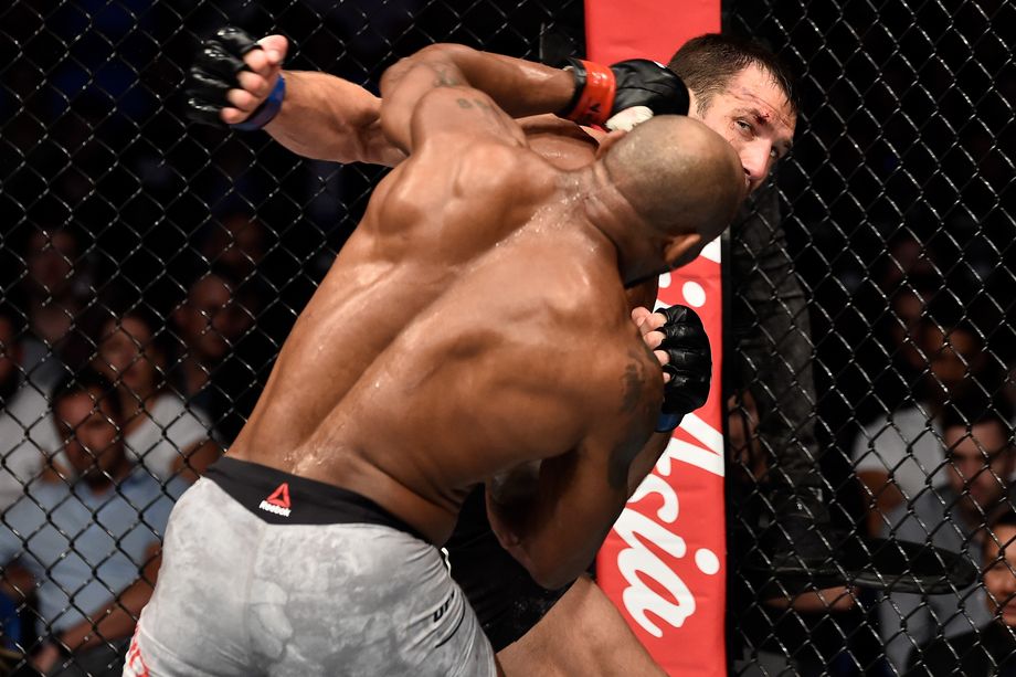 Yoel Romero defeated Luke Rockhold in his same element, Getty Images