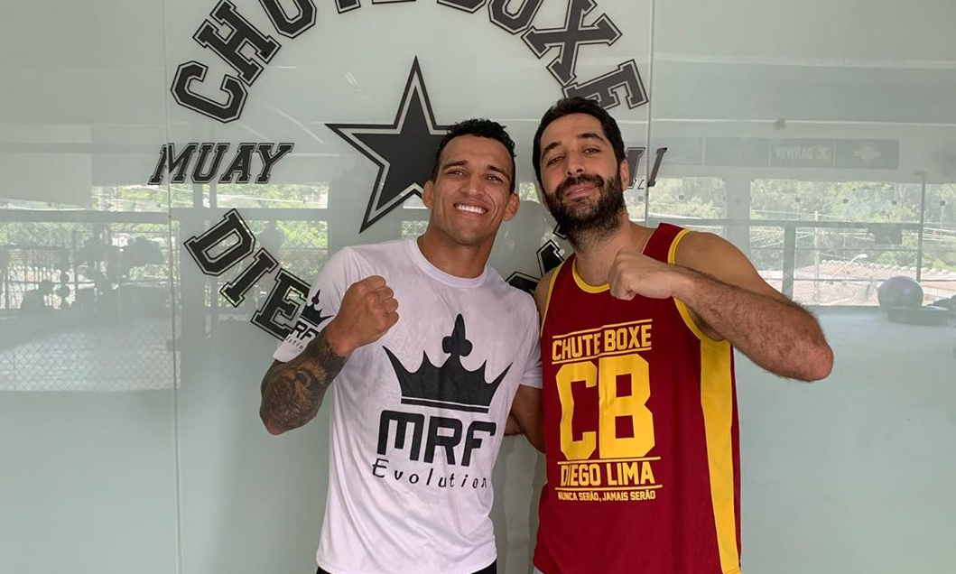 Charles Oliveira and Diego Lima