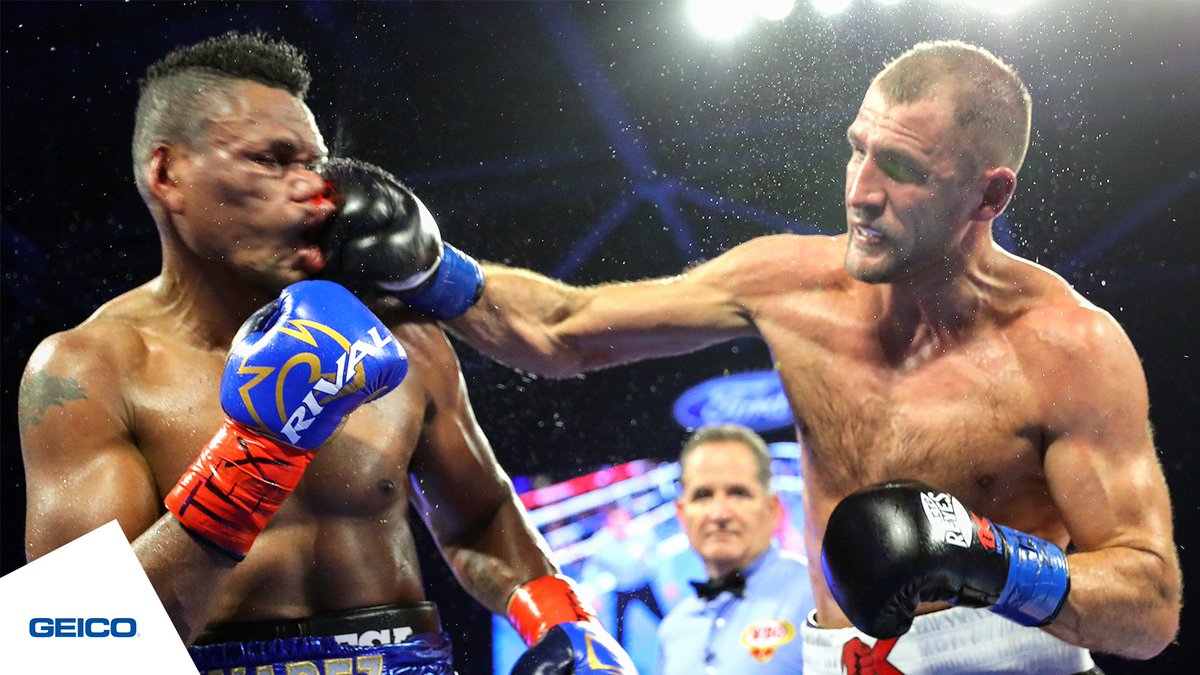 Sergey Kovalev vs Eleider Alvarez. Photo - Geico