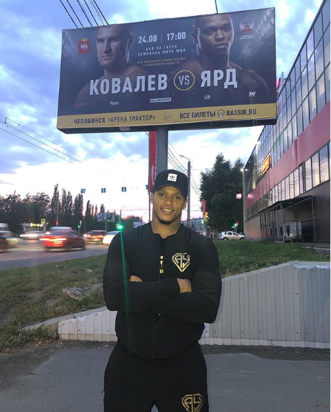 Anthony Yarde in Chelyabinsk