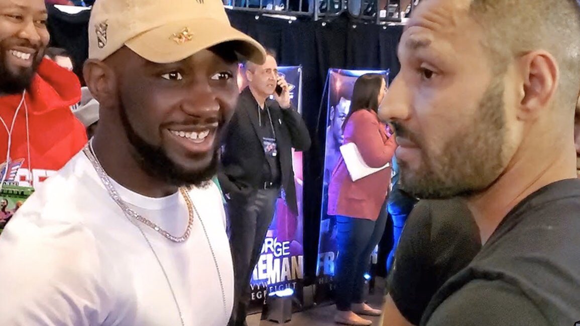 Terence Crawford and Kell Brook