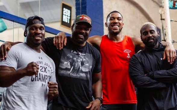 Anthony Joshua and Derek Chisora