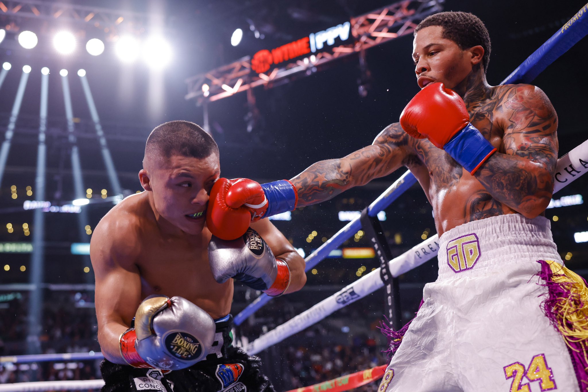 Isaac Cruz and Gervonta Davis