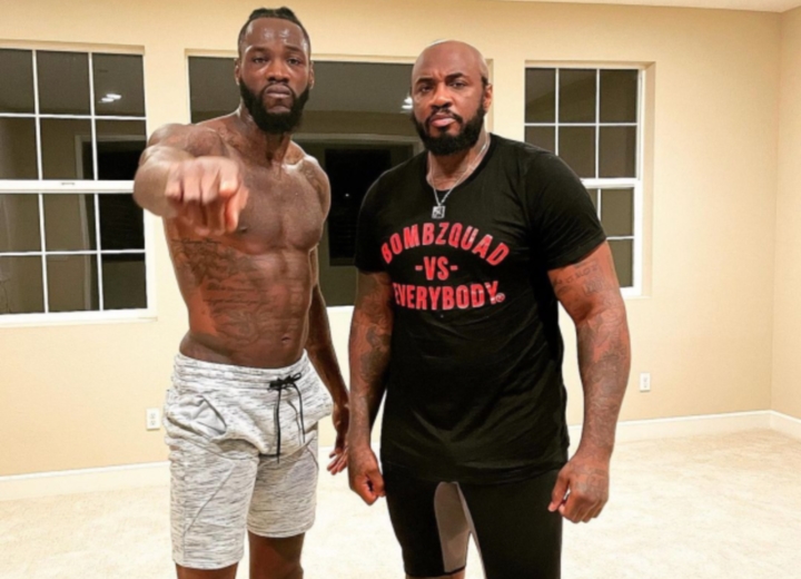 Deontay Wilder und Malik Scott