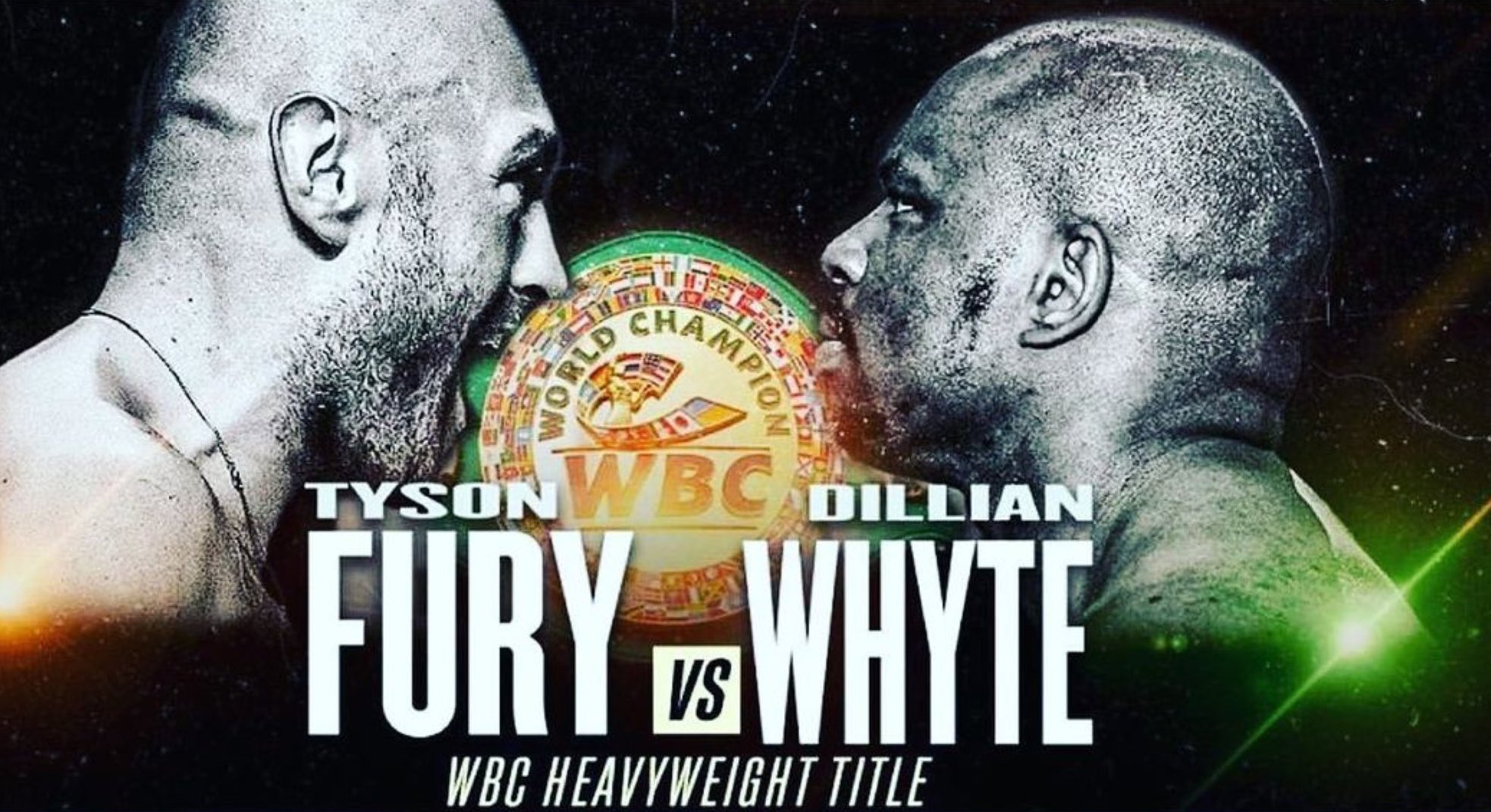 Tyson Fury y Dillian Whyte