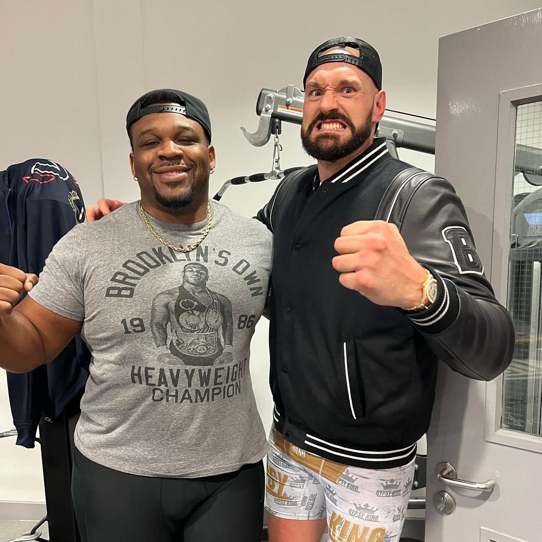 Jarrell Miller and Tyson Fury