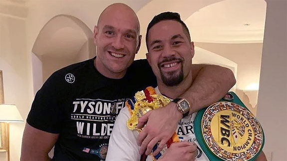 Tyson Fury y Joseph Parker