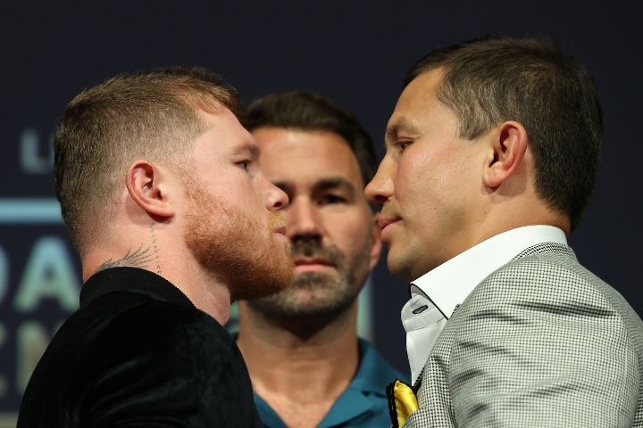 Saul Alvarez und Gennady Golovkin