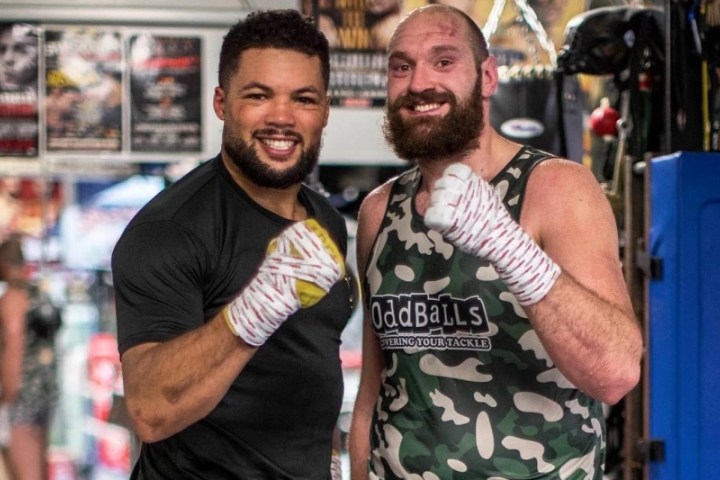 Joe Joyce und Tyson Fury