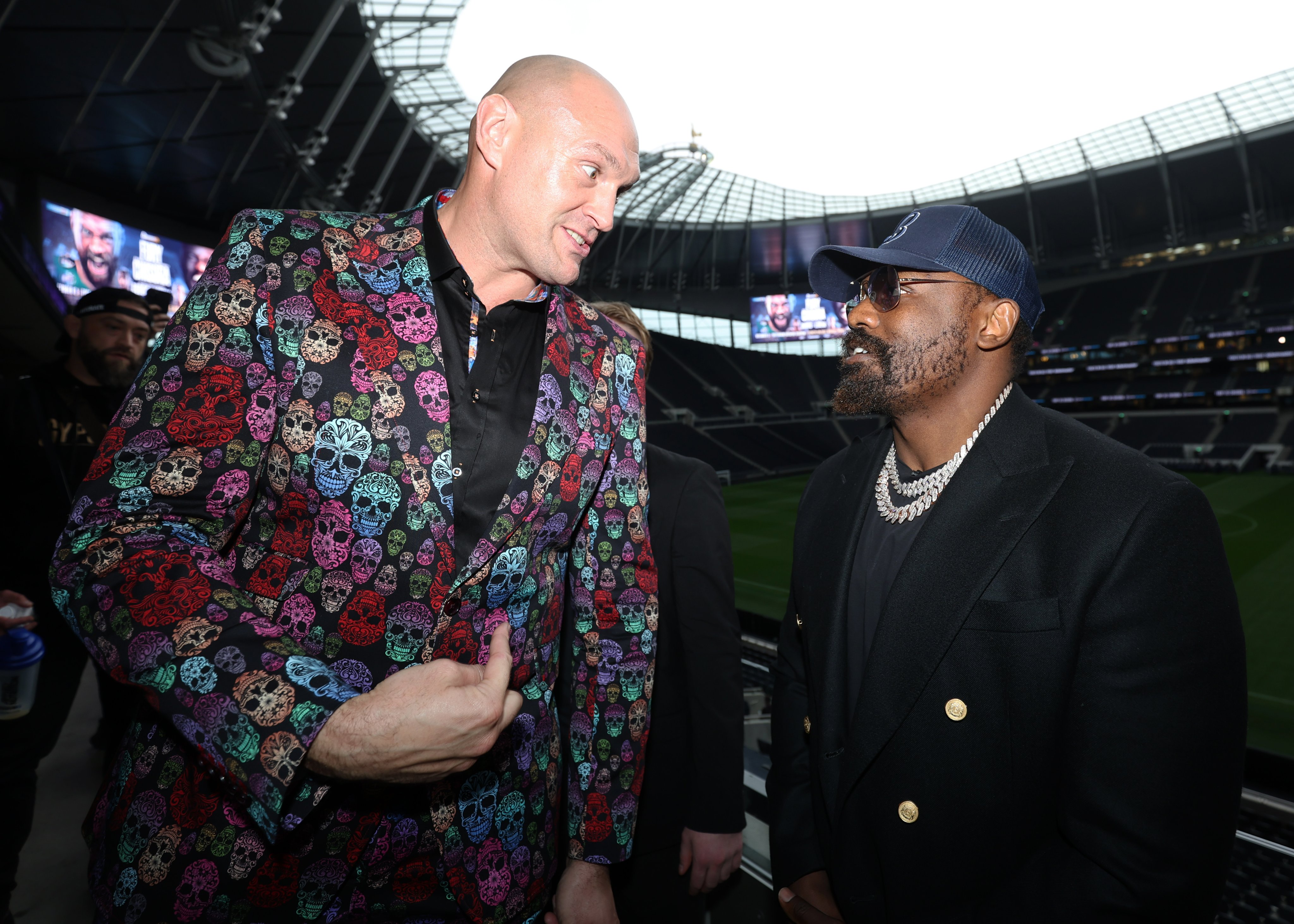 Tyson Fury and Derek Chisora