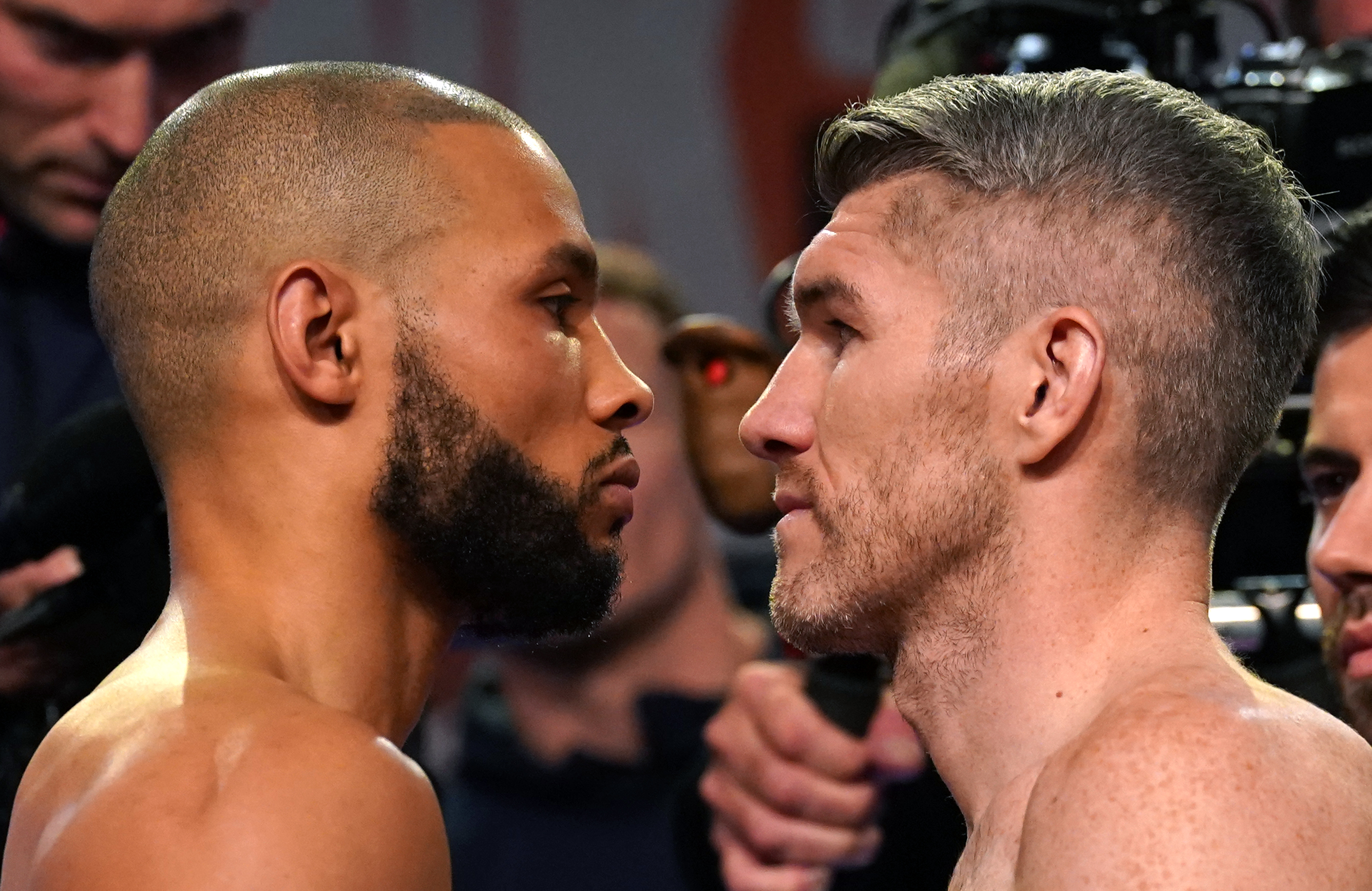 Chris Eubank Jr y Liam Smith