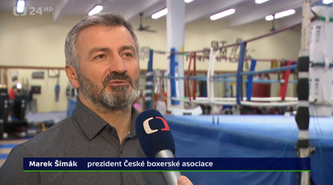 Marek Simak, President of the Czech Boxing Association