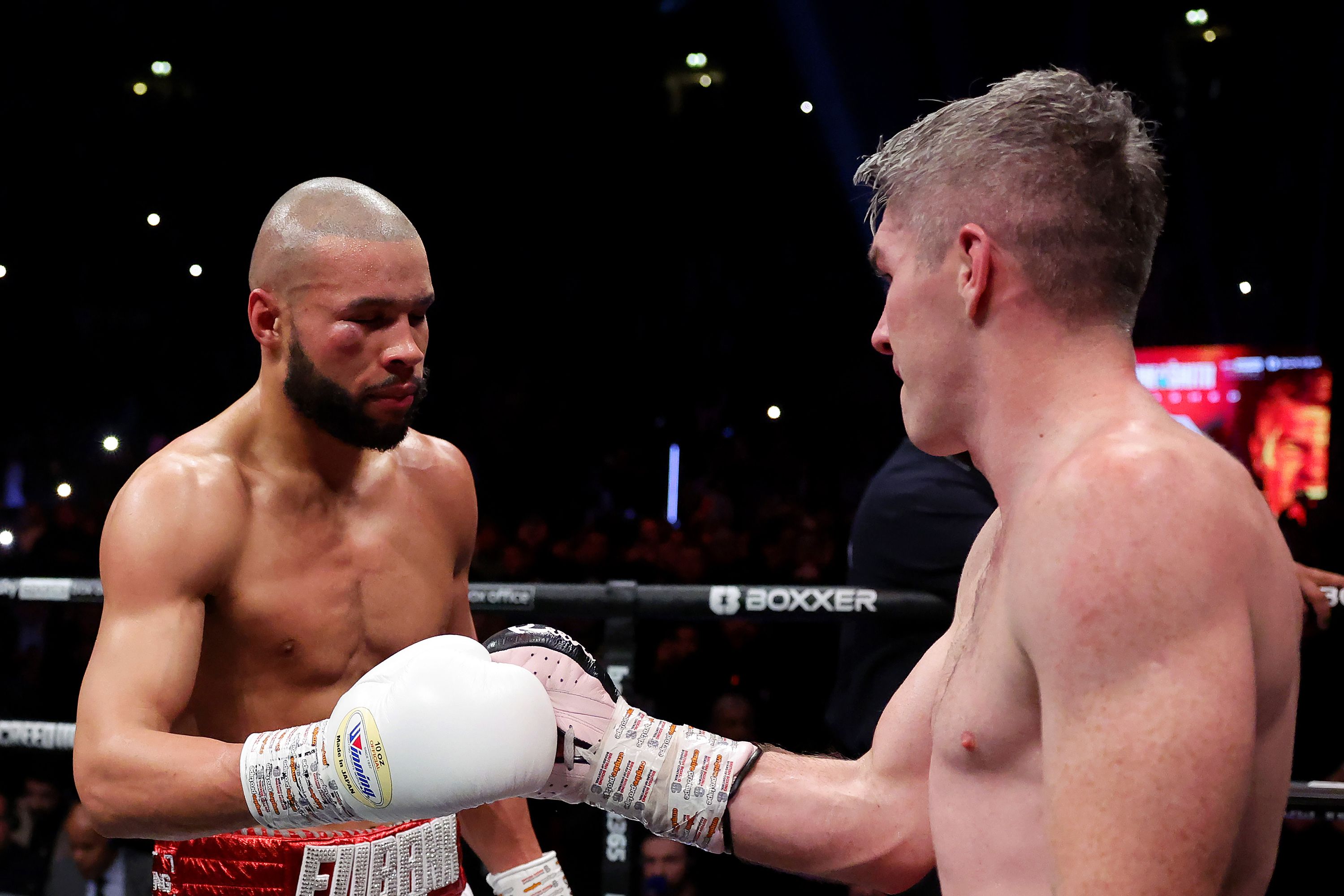 Chris Eubank Jr and Liam Smith