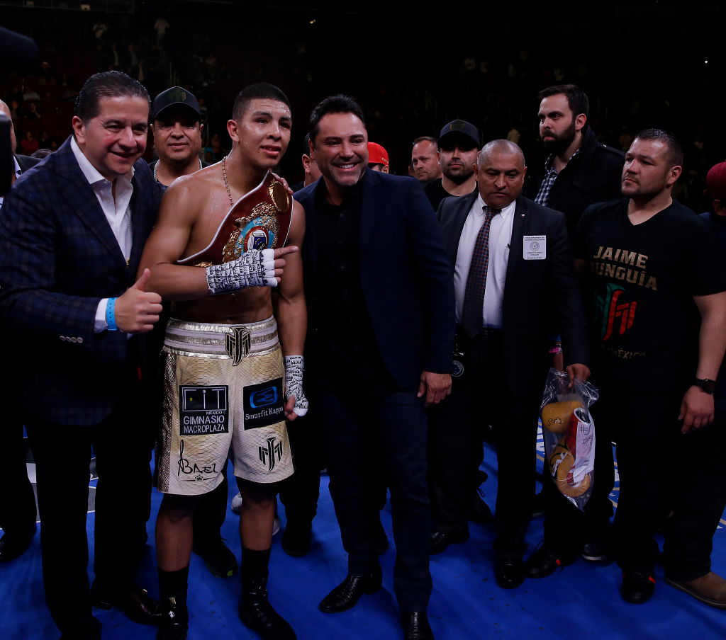 Jaime Munguia and his team. Getty Images