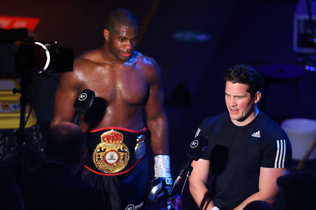 Daniel Dubois. Getty Images