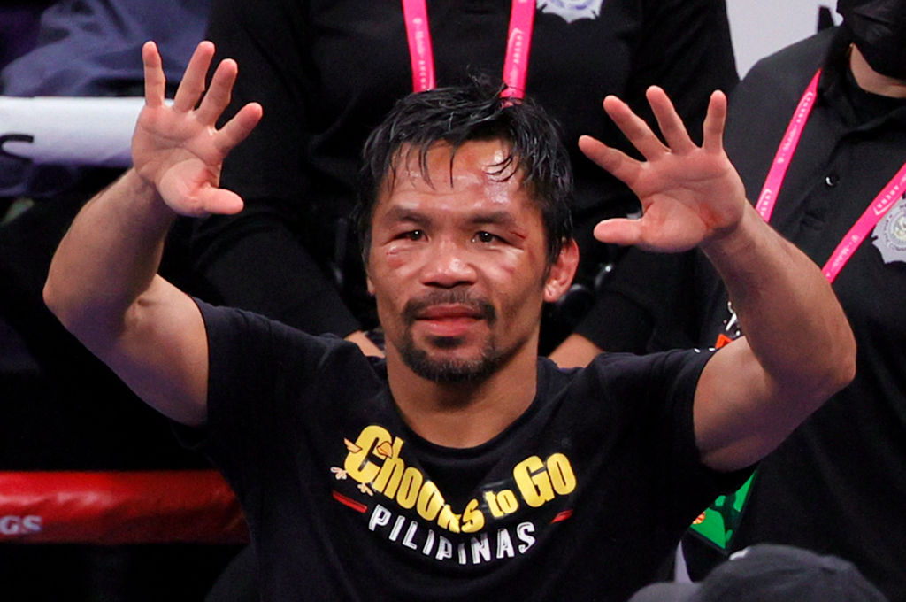 Manny Pacquiao. Getty Images