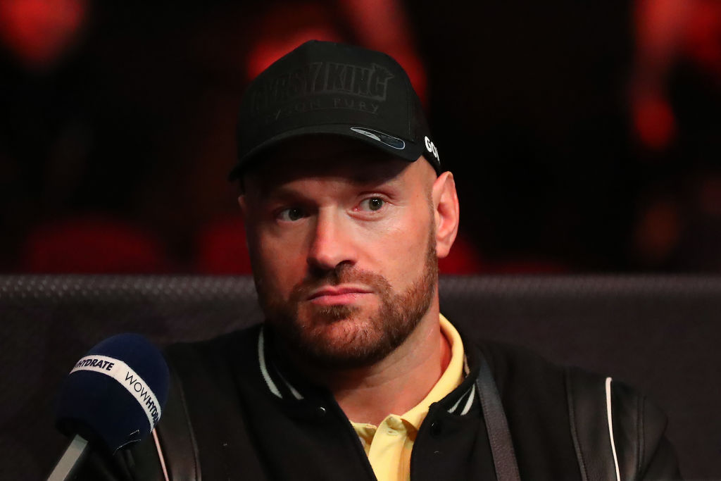 Tyson Fury. Getty Images