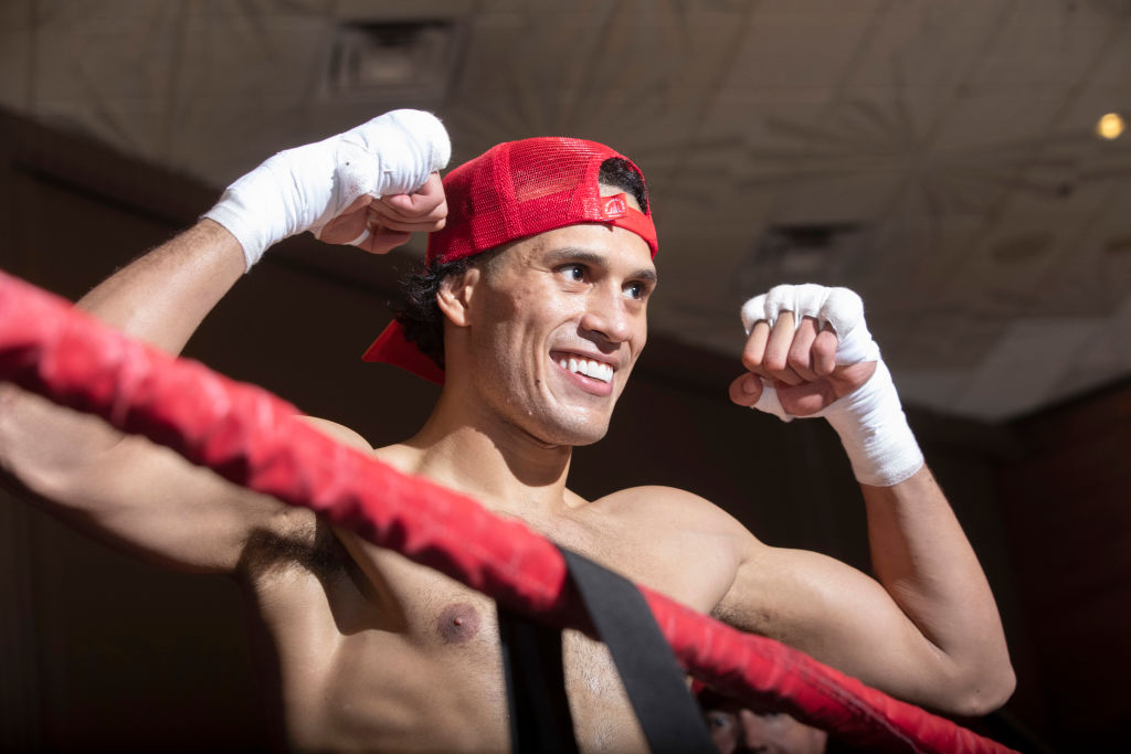 David Benavidez. Getty Images