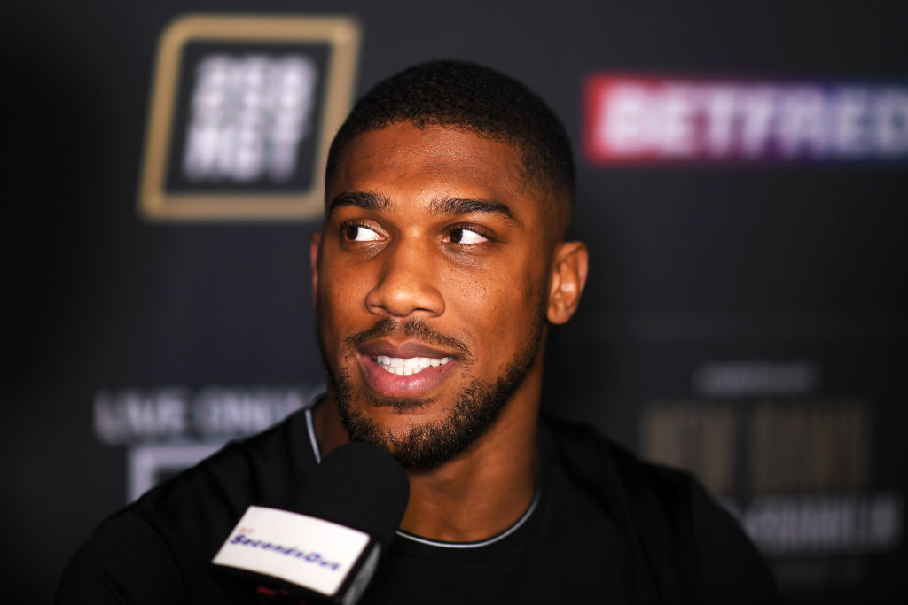 Anthony Joshua. Getty Images