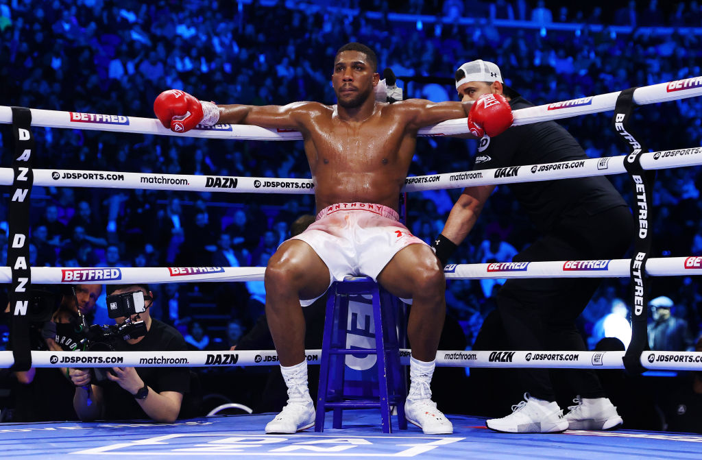 Anthony Joshua. Getty Images