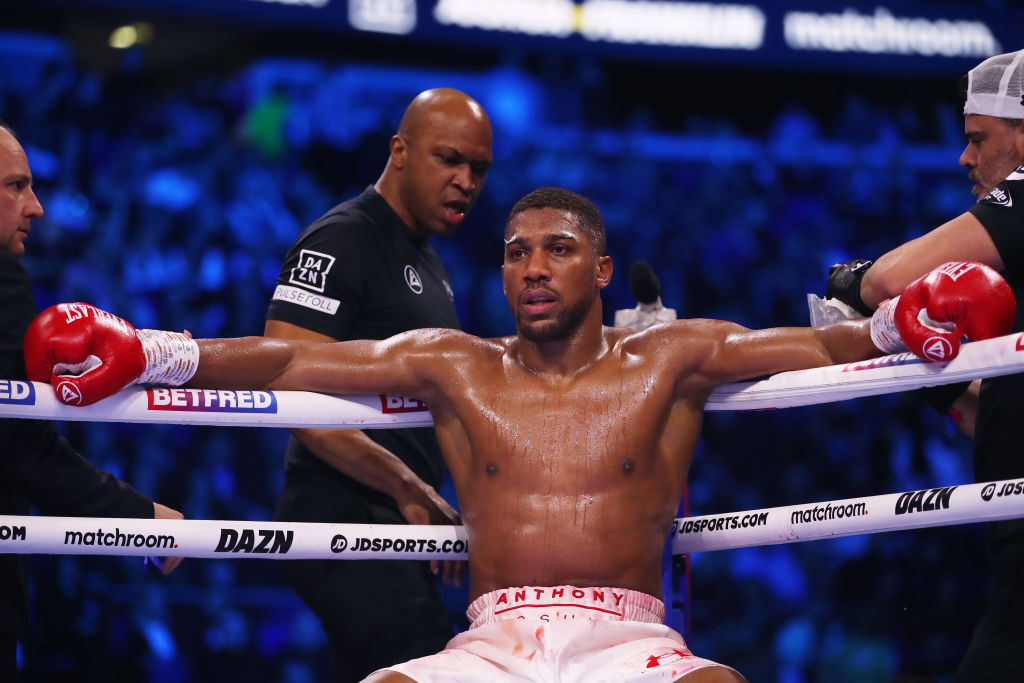 Anthony Joshua. Getty Images