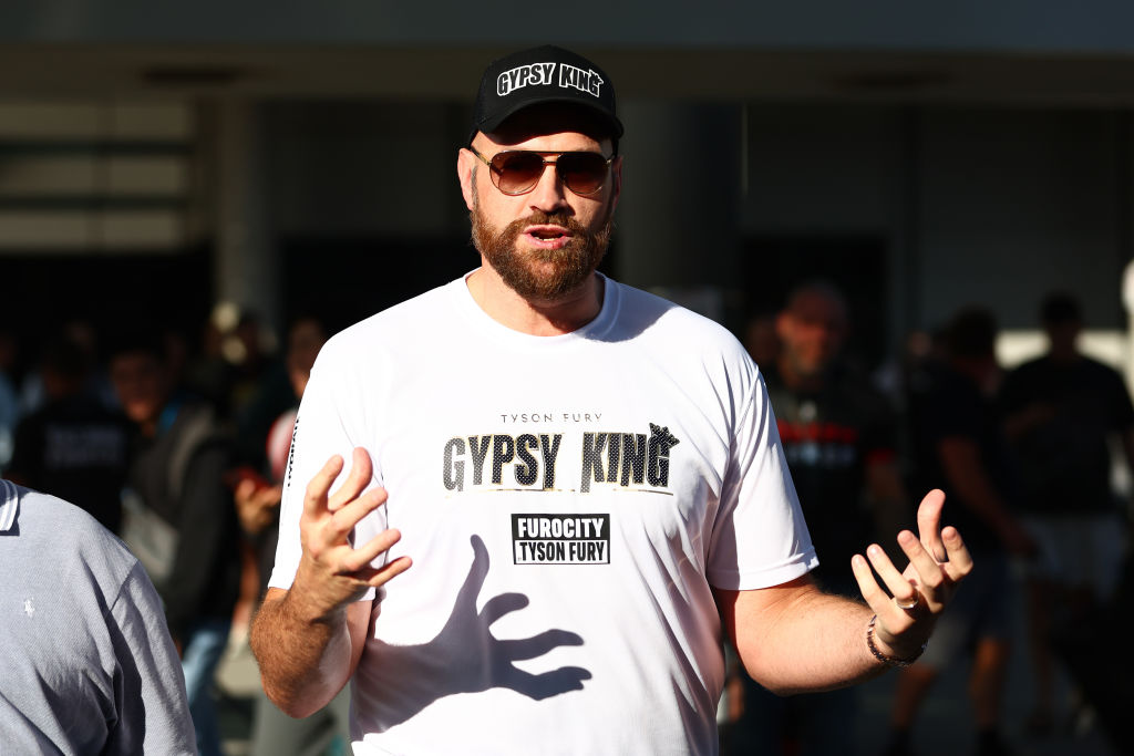 Tyson Fury. Getty afbeeldingen