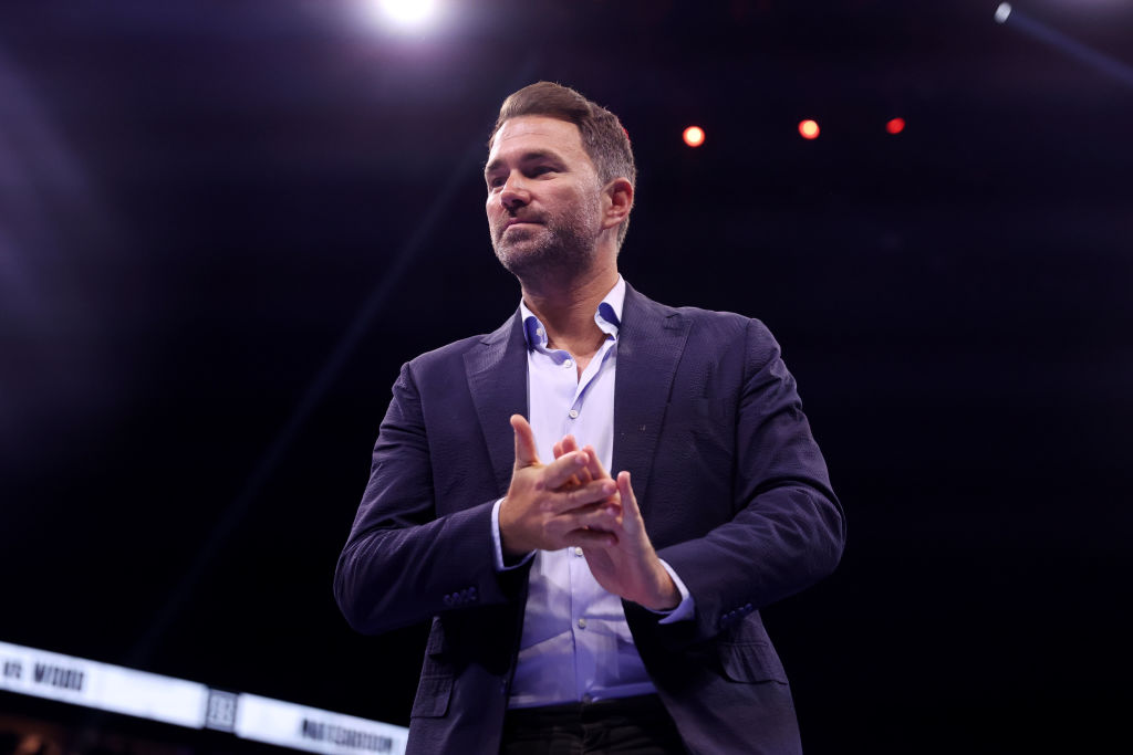 Eddie Hearn. Getty Images