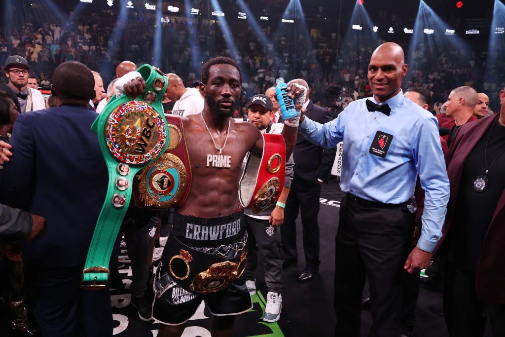 Terence Crawford. Imagens de Getty