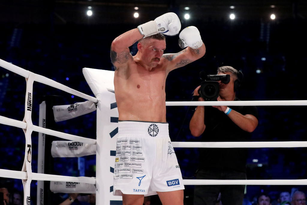 Oleksandr Usyk. Getty Images