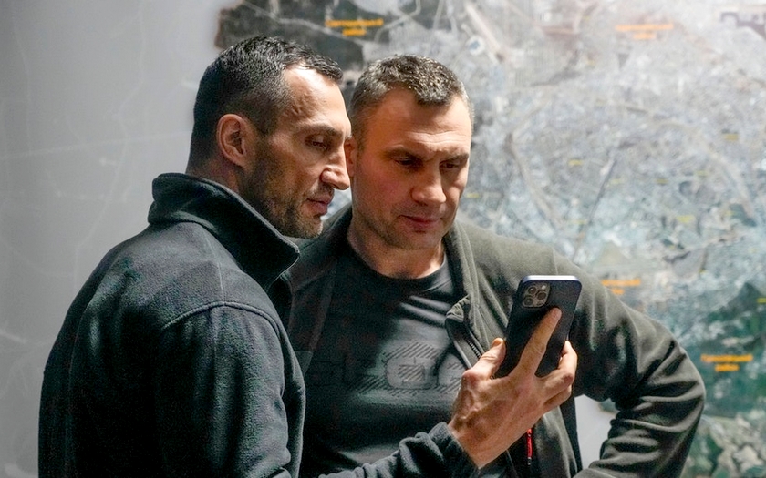 Wladimir and Vitali Klitschko