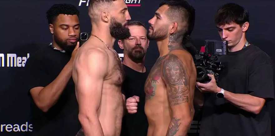 UFC on ESPN 72: результати зважування