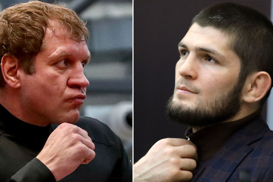 Alexander Emelianenko and Khabib Nurmagomedov