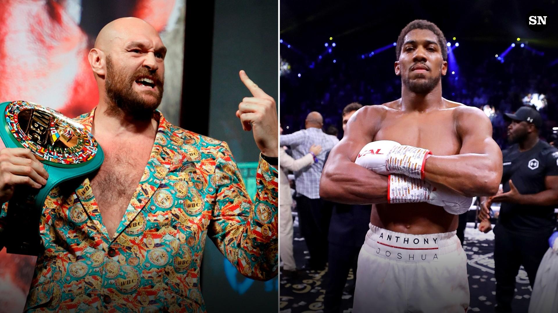 Tyson Fury y Anthony Joshua