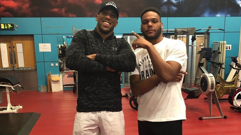 Anthony Joshua and Marlo Moore