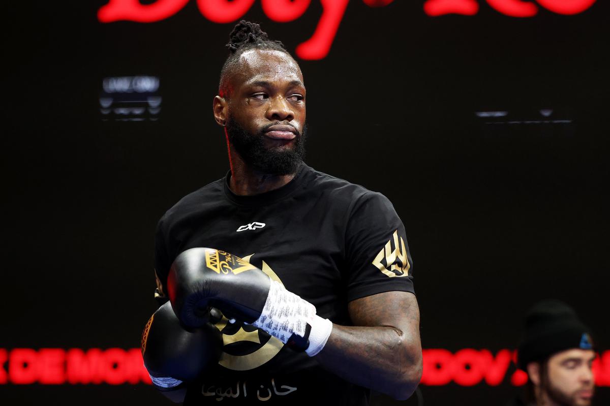 Deontay Wilder. Getty Images
