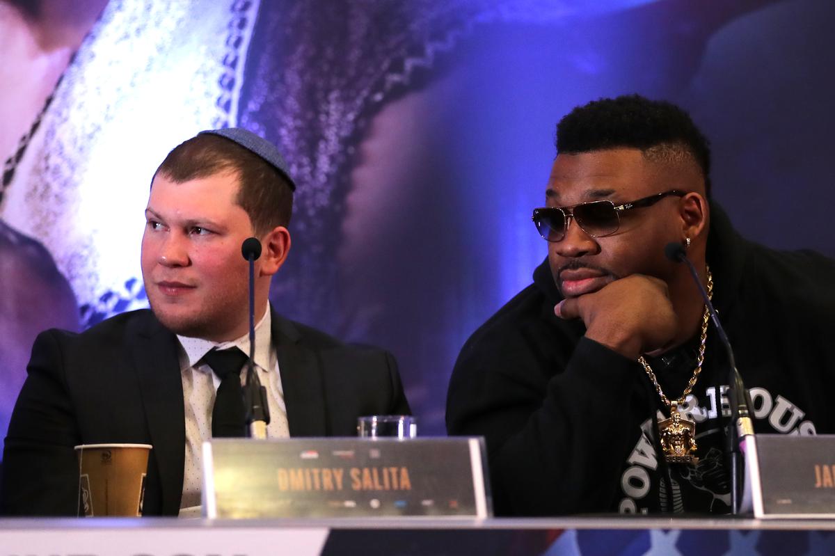 Dmitry Salita and Jarrell Miller. Getty Images