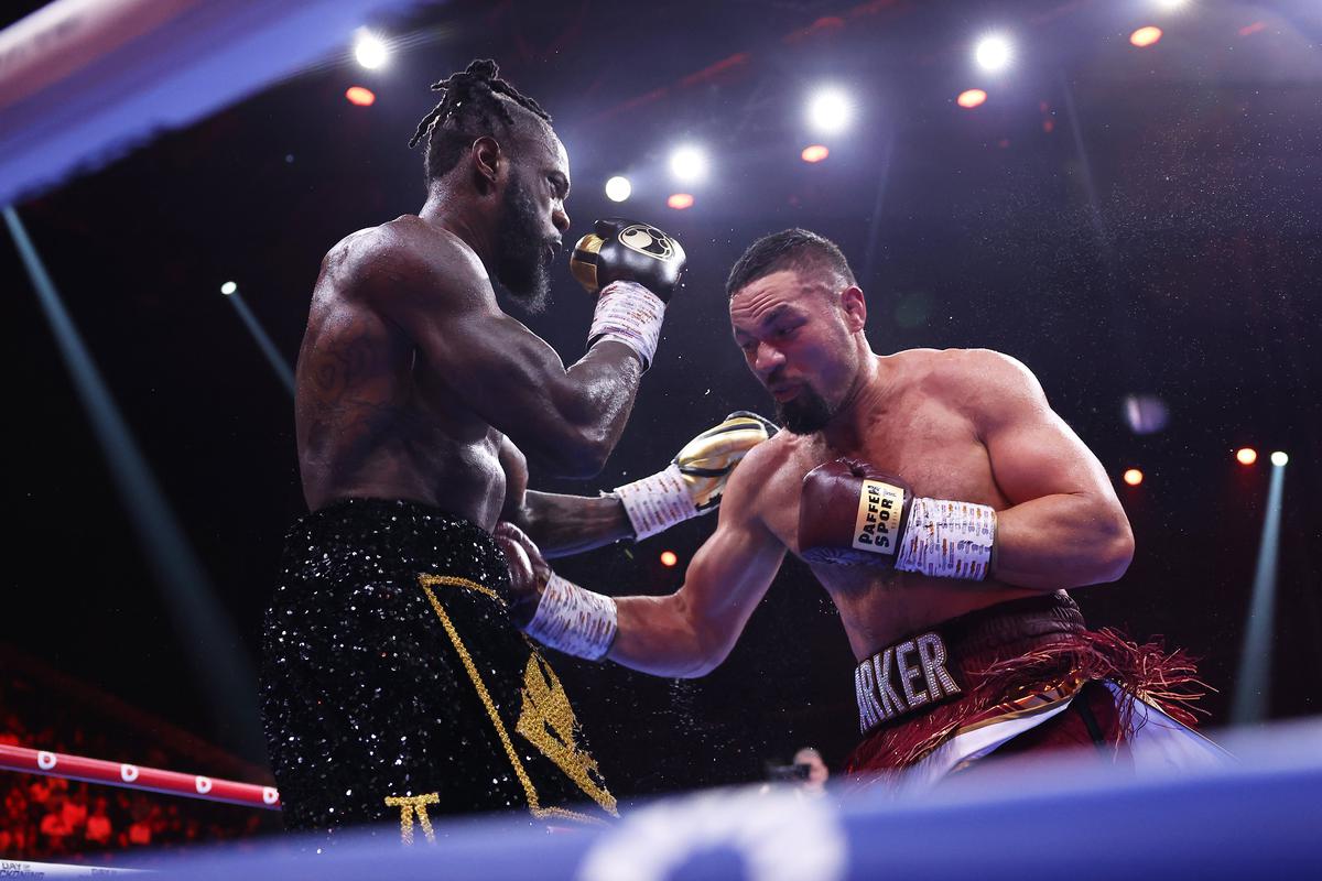 Deontay Wilder - Joseph Parker. Getty Images