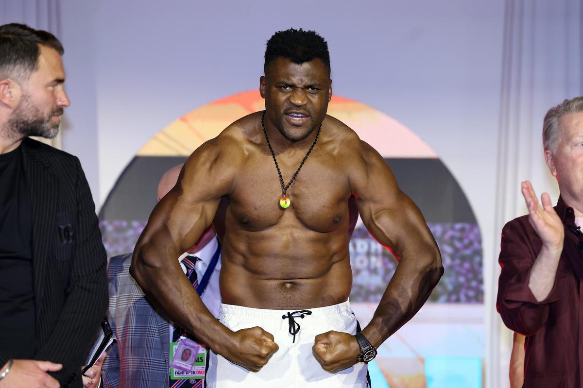 Francis Ngannou. Getty Images