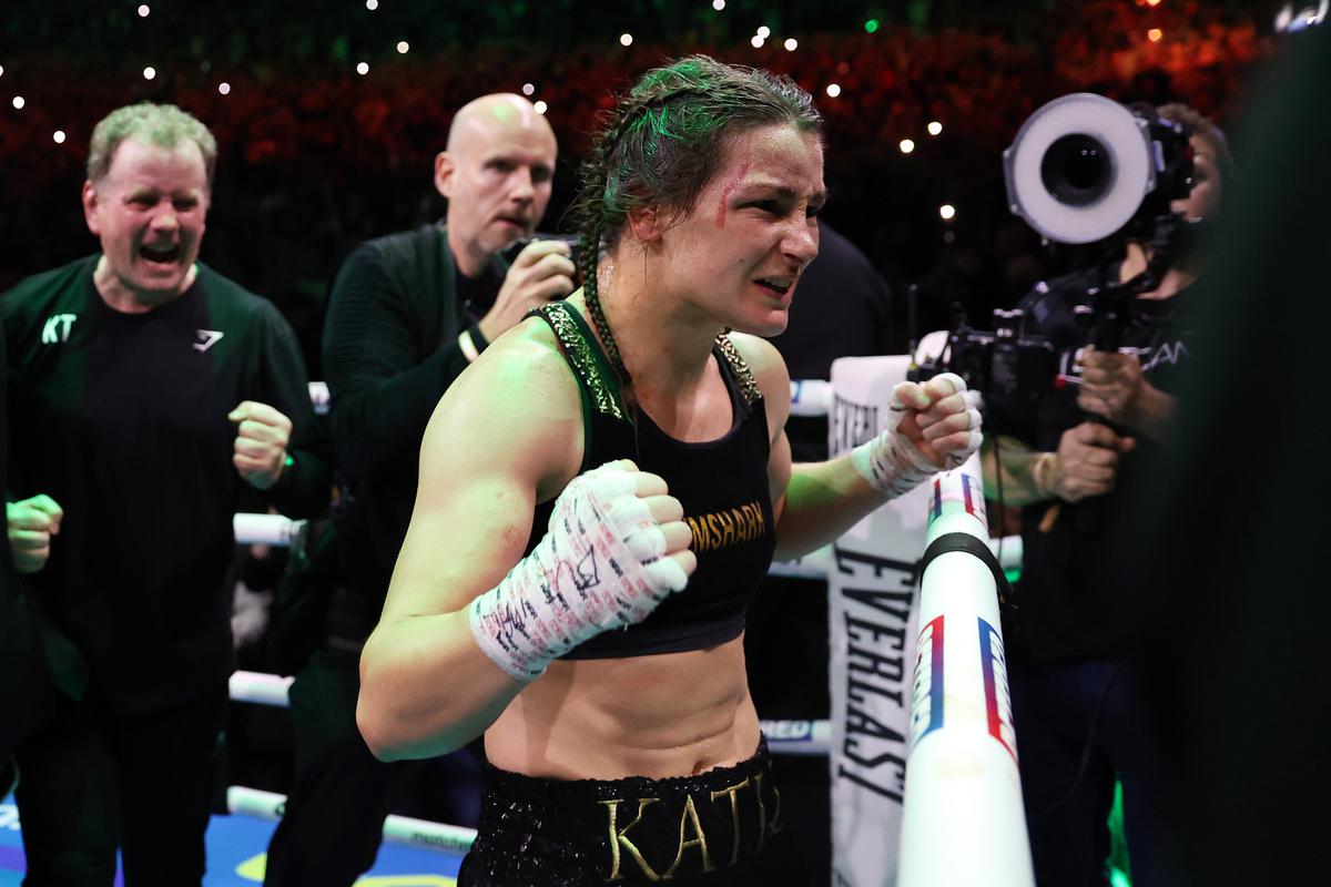 Katie Taylor. Getty Images