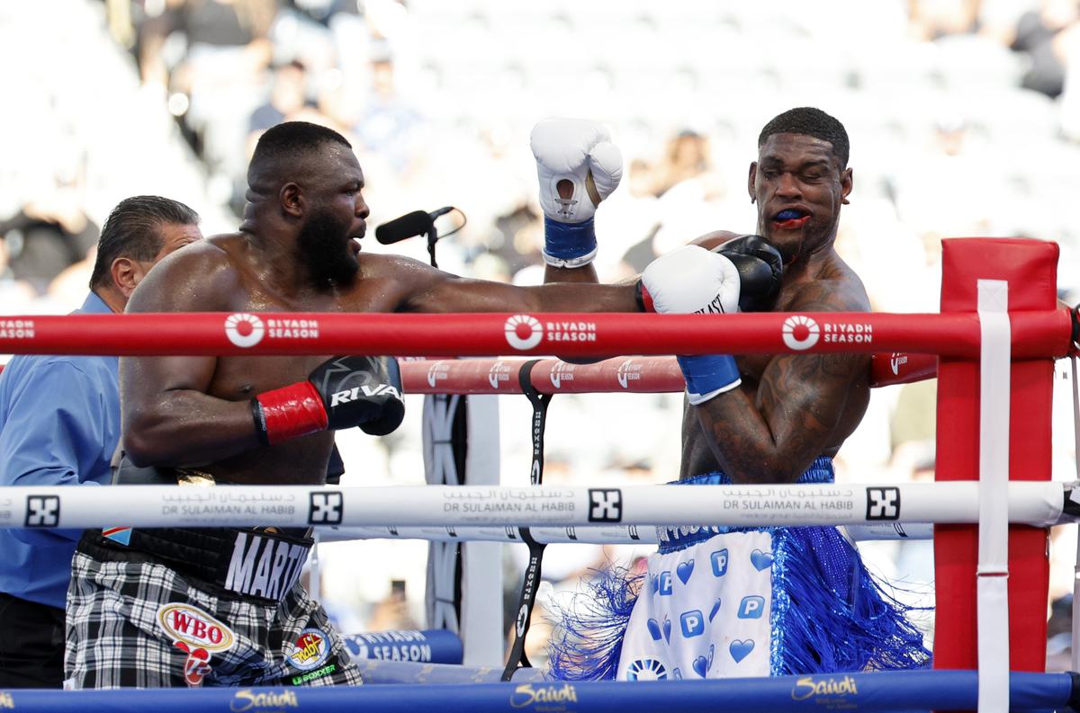 Martin Bakole - Jared Anderson. Getty Images