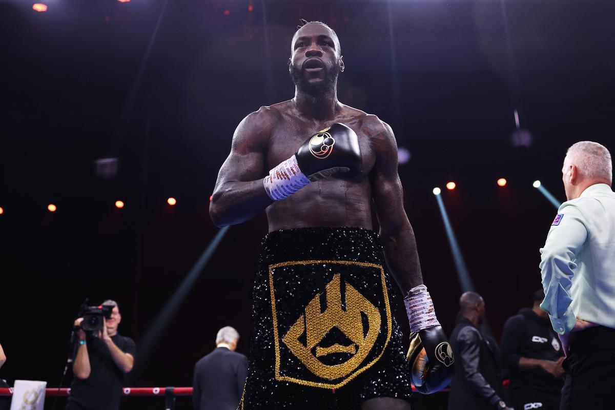 Deontay Wilder. Getty Images