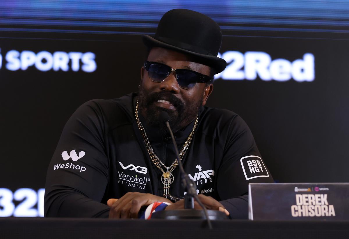 Derek Chisora. Getty Images