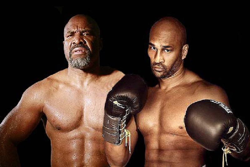 Shannon "The Cannon" Briggs and three-time title challenger Fres Oquendo