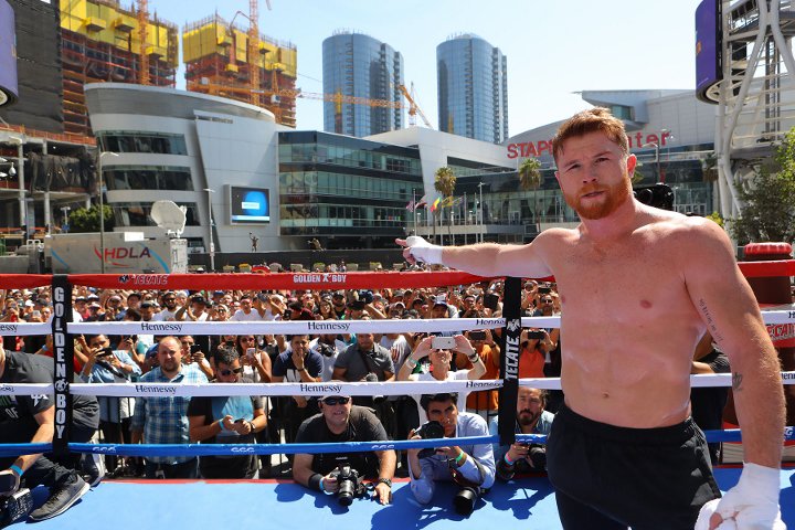 Сауль Альварес, фото: BoxingScene