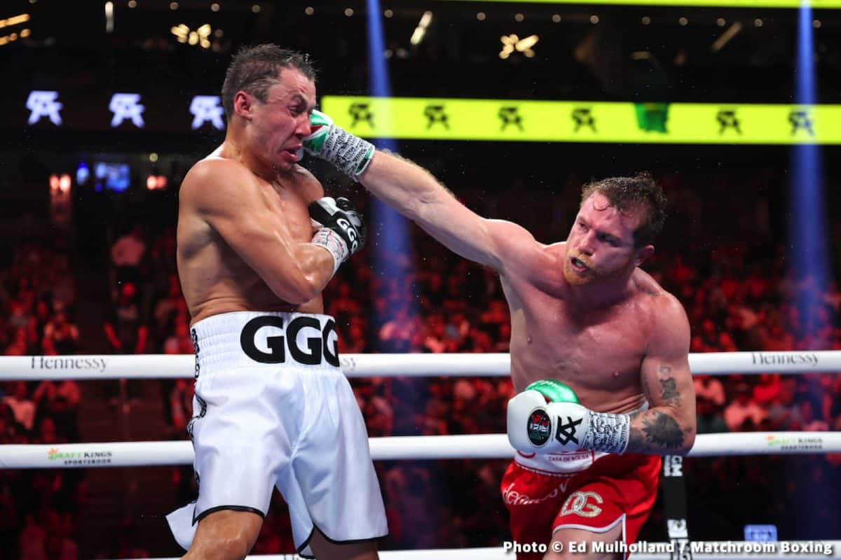 Gennady Golovkin y Saúl Álvarez